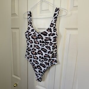 Flexilexi Seeing Spots Flexi One Piece Animal Print Bodysuit Small